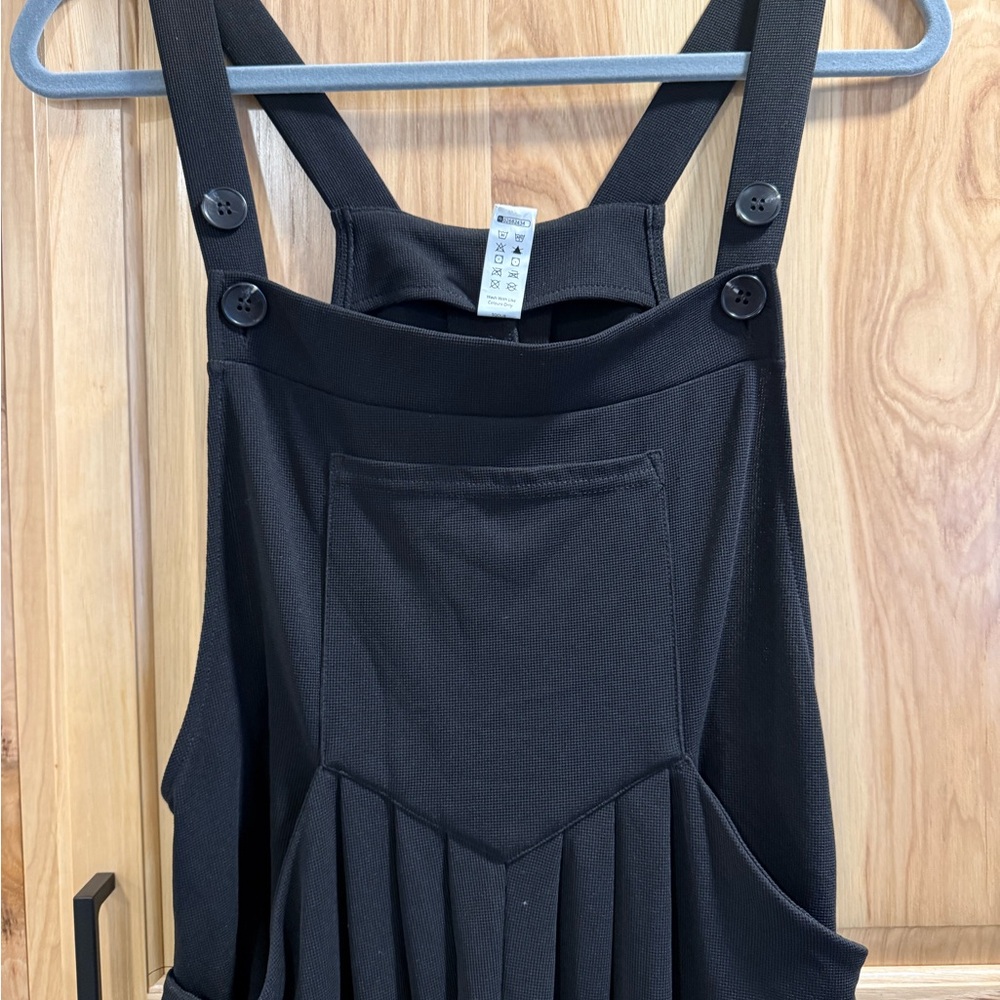 Halara Black Pleated Adjustable Boho Festival Sle… - image 8